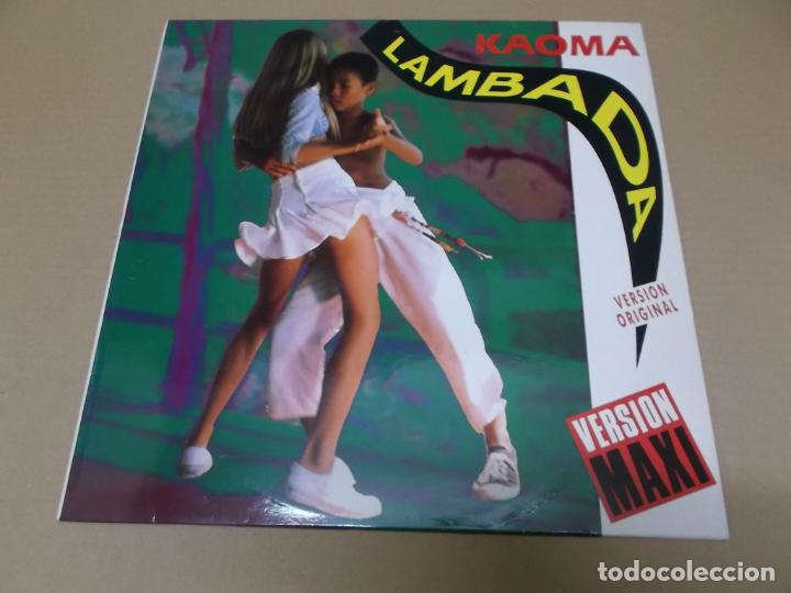 Discos de vinilo: KAOMA (MX) LAMBADA (2 TRACKS) A&Ntilde;O 1989 - Foto 1