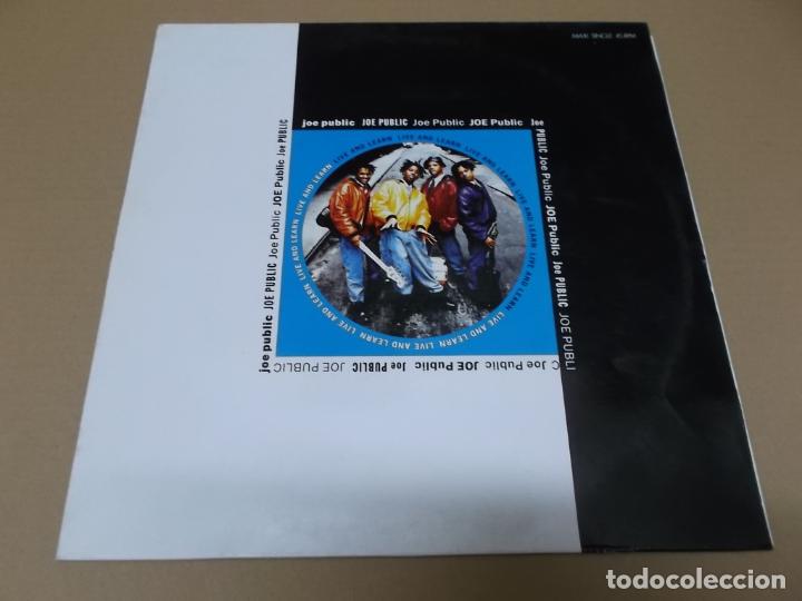 Discos de vinilo: JOE PUBLIC (MX) LIVE AND LEARN (4 TRACKS) A&Ntilde;O 1992 - Foto 1