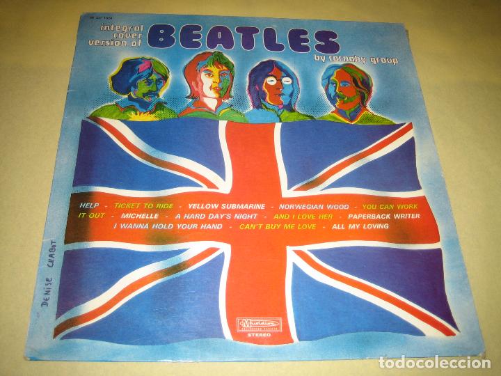 Discos de vinilo: BEATLES  BY CARNABY GROUP - ED. FRANCIA