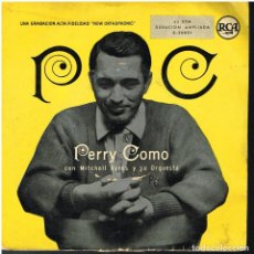 Discos de vinilo: PERRY COMO - EL MUNDO EN UNA CUERDA / MI GRACIOSA VALENTINA / SUCEDIO EN MONTERREY +1 - EP