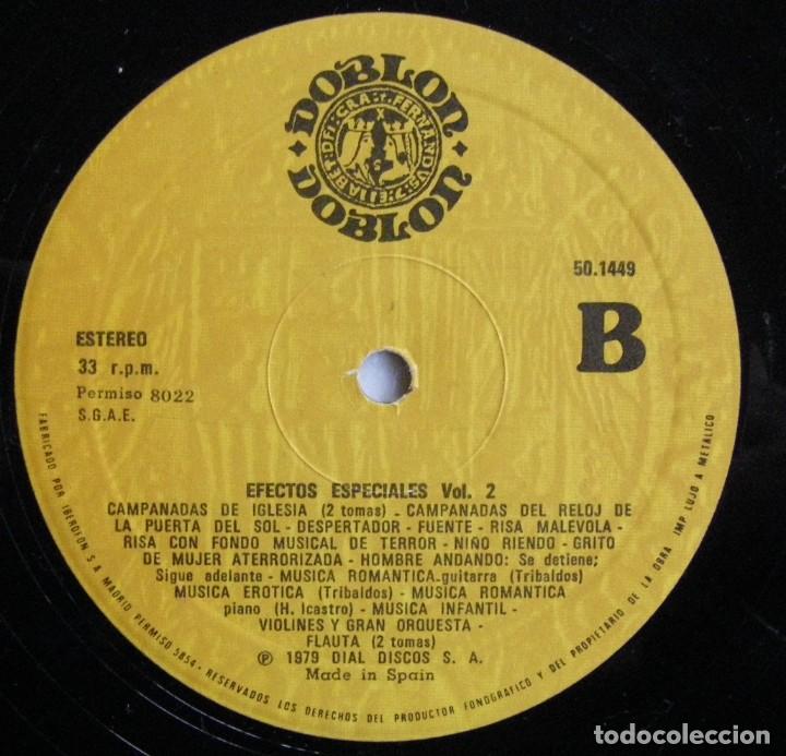 Discos de vinilo: Efectos Especiales Vol. 2 , Doblon-50.1449 - Foto 4