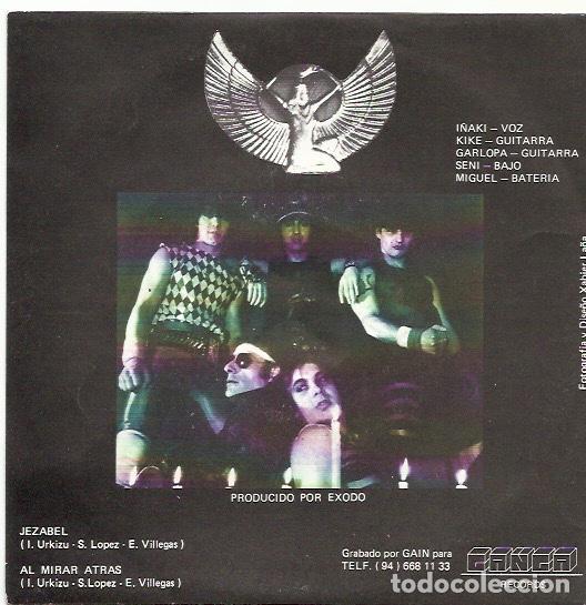 Discos de vinilo: EXODO. Jezabel. (vinilo single 1984) - Foto 2