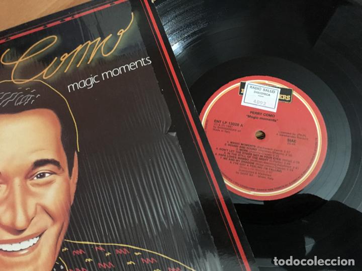 Discos de vinilo: PERRY COMO (MAGIC MOMENTS) LP ITALY 1987 (B-49) - Foto 2