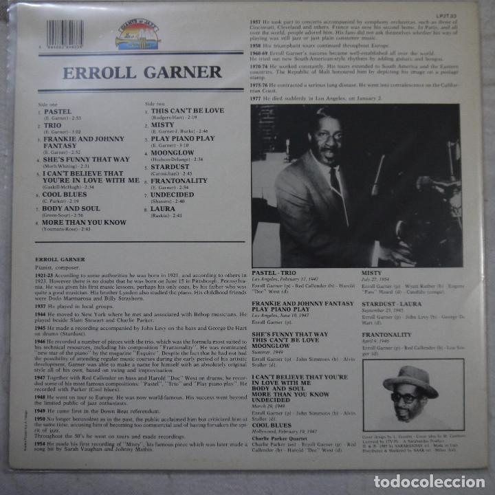 Discos de vinilo: ERROLL GARNER - LP 1985 ITALIA - Foto 2