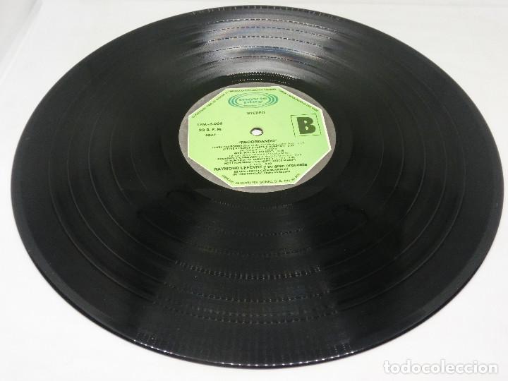 Discos de vinilo: LP - RECORDANDO -RAYMOND LEFEVRE Y SU ORQUESTA - 1982 - Foto 3