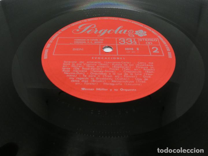 Discos de vinilo: LP - WERNER M&Uuml;LLER Y SU ORQUESTA - EVOCACIONES - 1967 - Foto 6