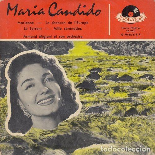 Discos de vinilo: MARIA CANDIDO - MARIANNE - EP DE VINILO EDICION FRANCESA  # - Foto 1