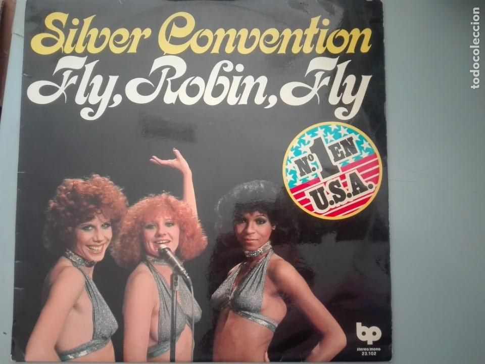 Discos de vinilo: SILVER CONVENTION FLY ROBIN FLY 1976 BELTER # - Foto 1