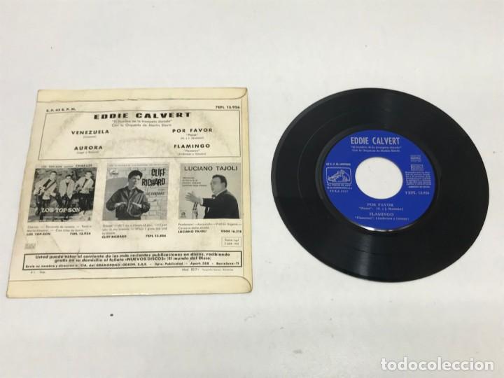 Discos de vinilo: MAXI SINGLE EDDIE CALVERT 1963 - Foto 2