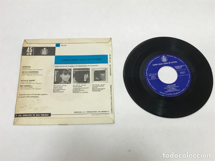 Discos de vinilo: MAXI SINGLE SANDIE SHAW 1966 - Foto 2