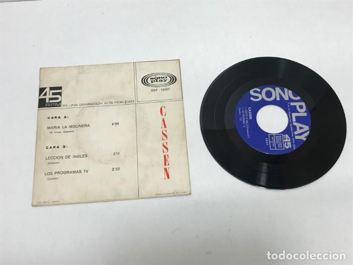 Discos de vinilo: MAXI SINGLE ALBERTO CASSEN 1967 - Foto 2