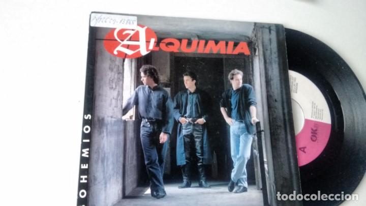 Discos de vinilo: SINGLE (VINILO) DE  ALQUIMIA A&Ntilde;OS 80 - Foto 1