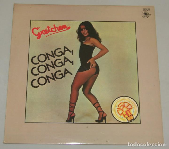 Discos de vinilo: GRETCHEN - CONGA CONGA CONGA - LP 1981 - CARNABY - Foto 1