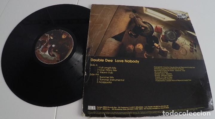 Discos de vinilo: Double Dee - Love Nobody - Foto 2