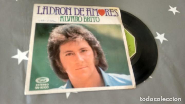 Disques de vinyle: SINGLE (VINILO) DE ALVARO BRITO A&Ntilde;OS 70