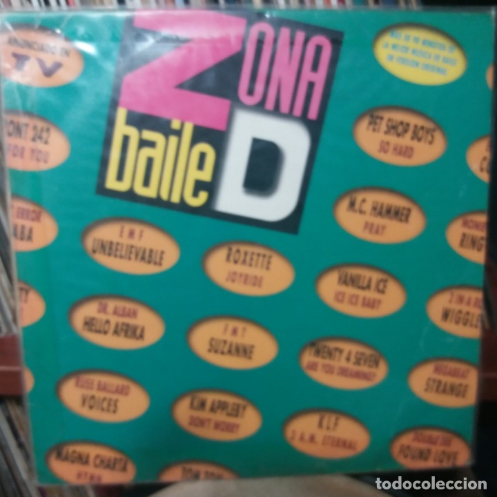 Discos de vinilo: ZONA DE BAILE - DOBLE LP - Foto 1