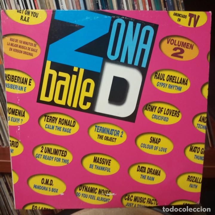 Discos de vinilo: ZONA DE BAILE VOL. 2 - DOBLE LP - Foto 1