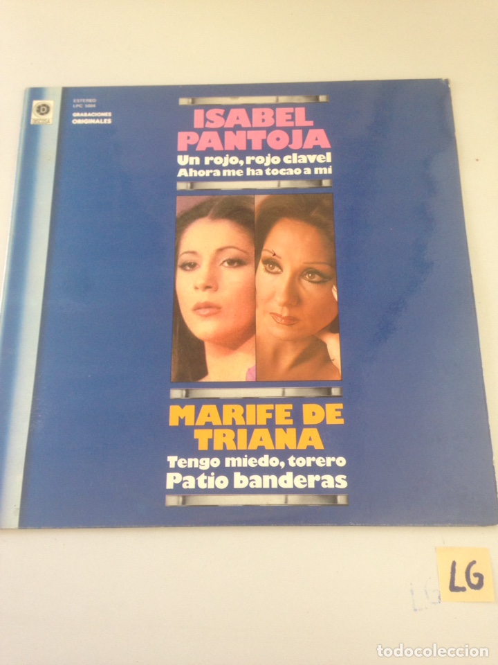 Discos de vinilo: ISABEL PANTOJA-MARIFE DE TRIANA - Foto 1
