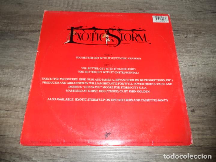 Discos de vinilo: EXOTIC STORM - YOU BETTER GET WITH IT - Foto 2