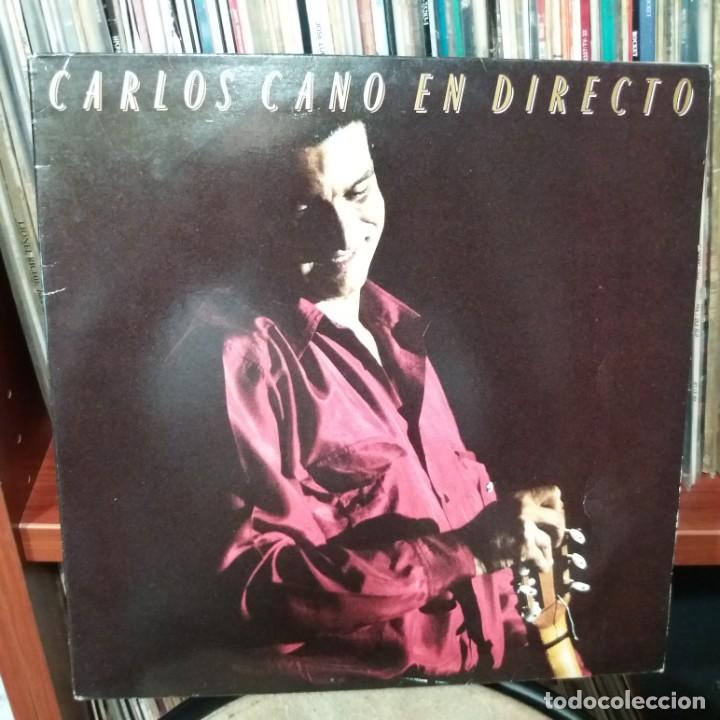 Discos de vinilo: CARLOS CANO EN DIRECTO - DOBLE LP - Foto 1