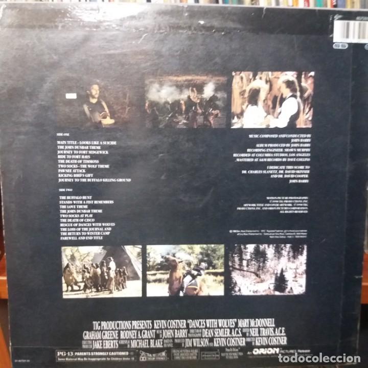 Discos de vinilo: DANCES WITH WOLVES - ORIGINAL MOTION PICTURE SOUNDTRACK - Foto 2