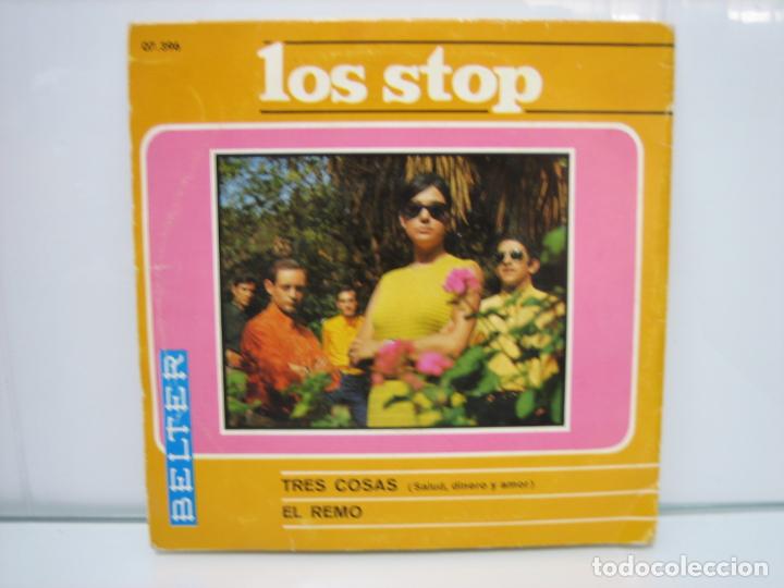 Discos de vinilo: Singles Los stop - Foto 4