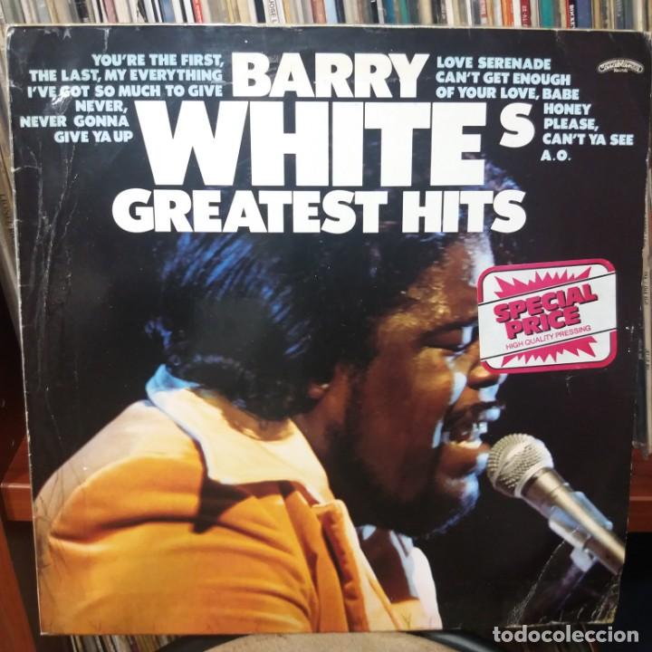 Discos de vinilo: BARRY WHITE - GREATEST HITS - Foto 1