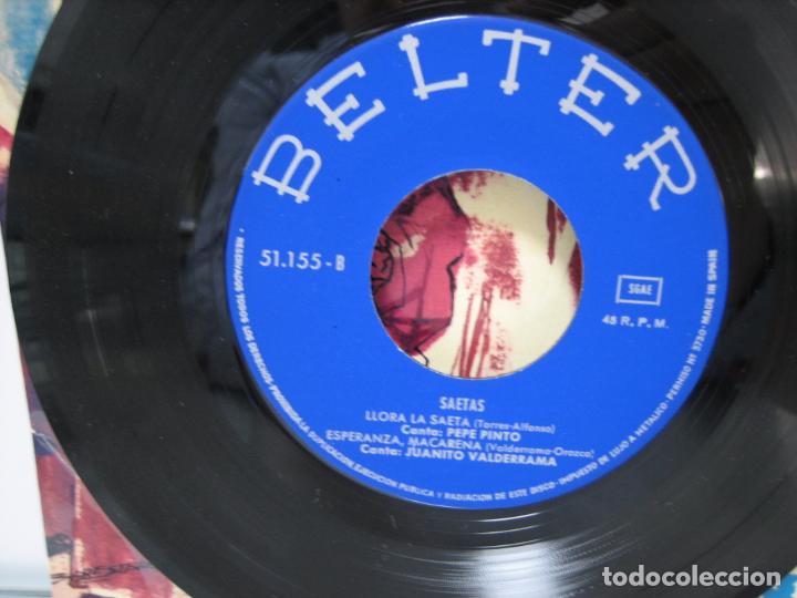 Discos de vinilo: Singles Saetas de semana Santa - Foto 3