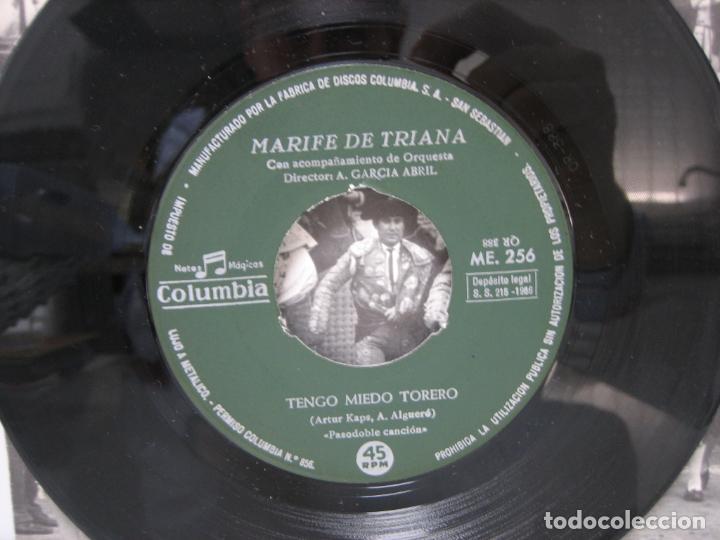 Discos de vinilo: Singles Marife de Triana - Foto 2