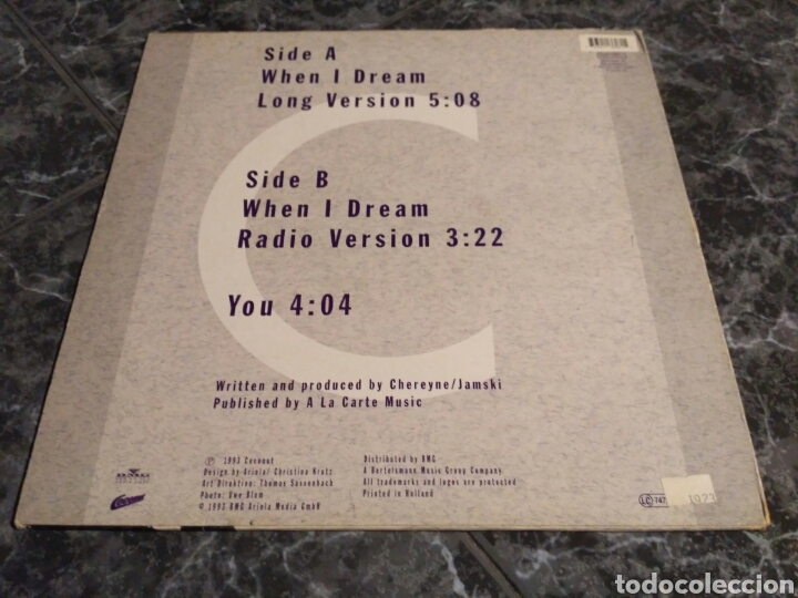 Discos de vinilo: Chyp-Notic - When I Dream - Foto 2