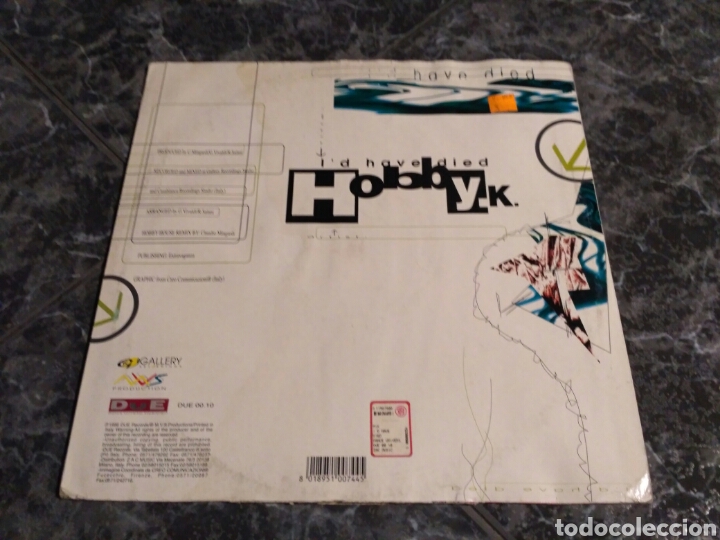 Discos de vinilo: Hobby K. - I&rsquo;d Have Died - Foto 2