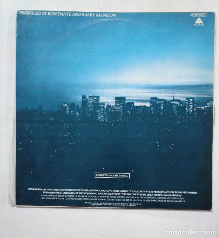Discos de vinilo: BARRY MANILOW. - EVEN NOW LP - TDKLP17 - Foto 2