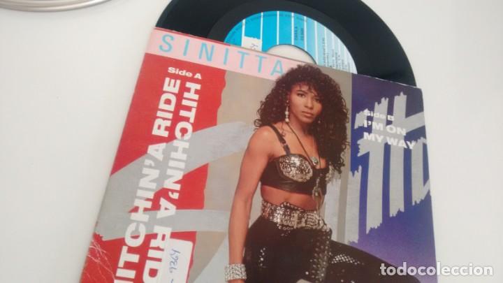 Discos de vinilo: SINGLE (VINILO) DE SINITTA A&Ntilde;OS 90 - Foto 1