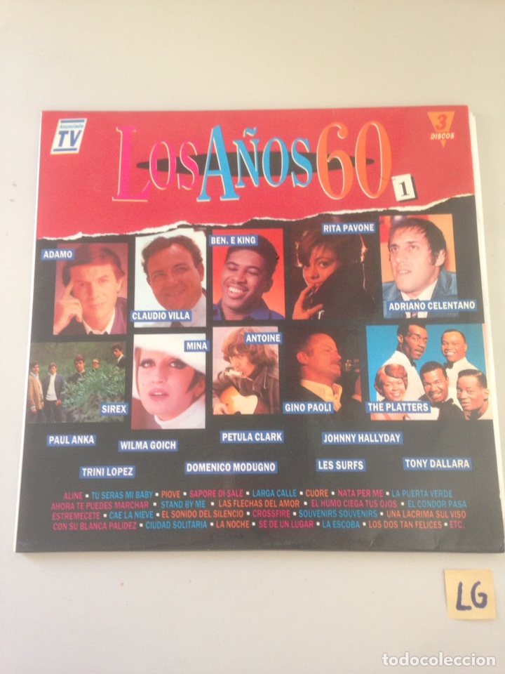 Discos de vinilo: LOS A&Ntilde;OS 60. LP - Foto 1