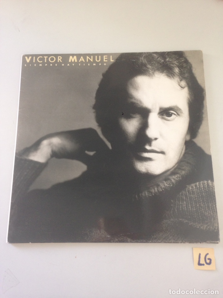 Discos de vinilo: VICTOR MANUEL siempre hay tiempo - Foto 1