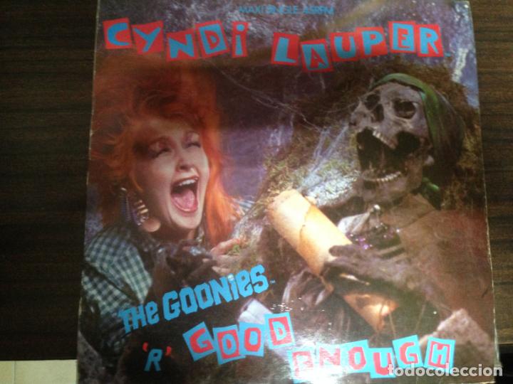 Maxi Single Disco Vinilo Cyndi Lauper The Gooni Sold Through Direct Sale