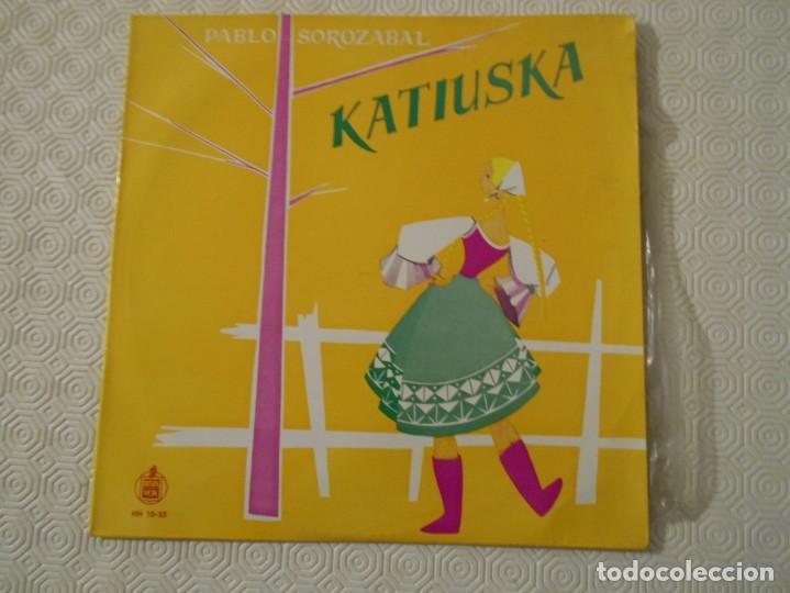 Discos de vinilo: KATIUSKA. PABLO SOROZABAL. LP VINILO HISPAVOX. - Foto 1