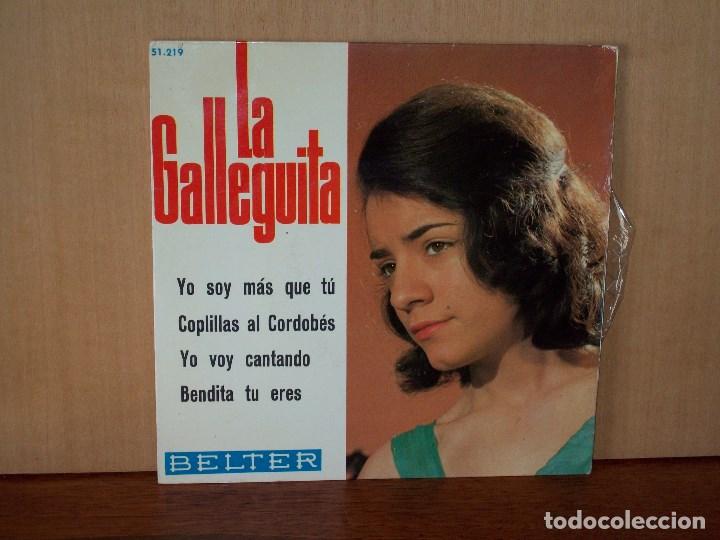 Discos de vinilo: LA  GALLEGUITA  -  EP  DE  4  CANCIONES - Foto 1