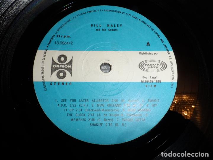 Discos de vinilo: LO MEJOR DE BILL HALEY AND HIS COMETS - Foto 3