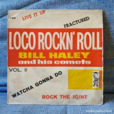 Discos de vinilo: BILL HALEY & HIS COMETS - LIVE IT UP / ROCK THE JOINT + 2 - MUY RARO EP SPAIN ARLEQUIN 1044 AÑO 1961. Lote 155738286
