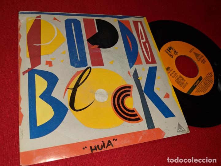 Discos de vinil: POP DE BLOCK HUIA 7'' SINGLE 1991 AGATA PROMO DOBLE CARA