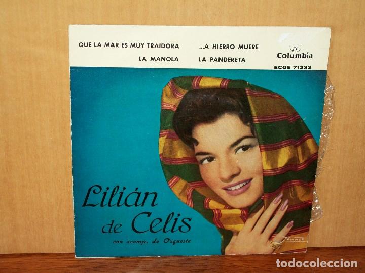 Discos de vinilo: LILIAN  DE  CELIS  -  EP  4  CANCIONES - Foto 1
