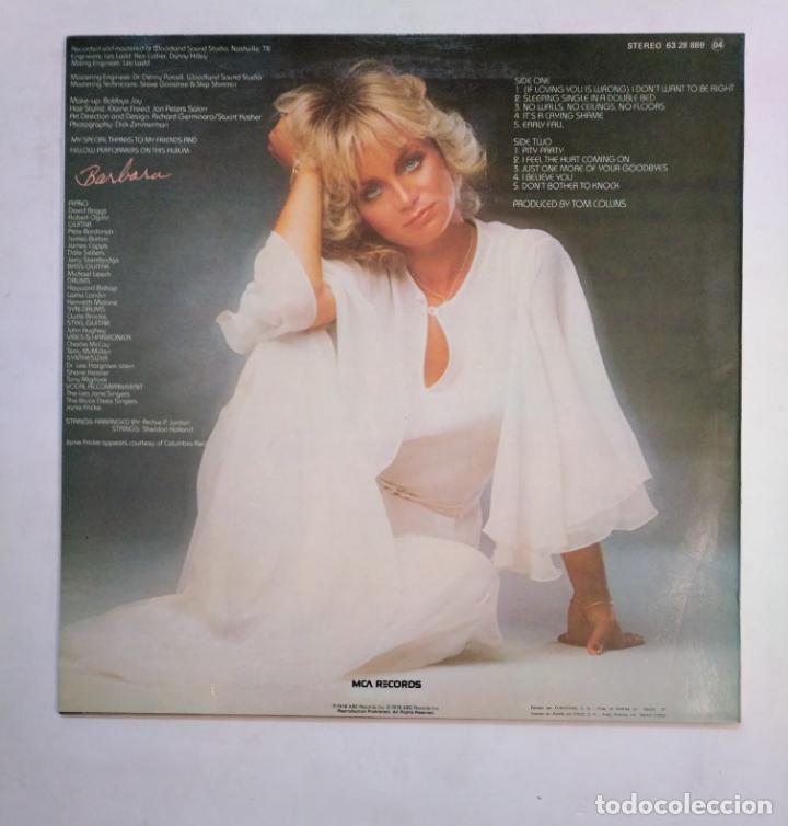 Discos de vinilo: BARBARA MANDRELL. MOODS LP. TDKLP16 - Foto 2