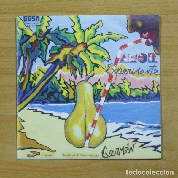 Discos de vinilo: GERMAN - AMOR EXPERIMENTA - PROMO - SINGLE - Foto 1