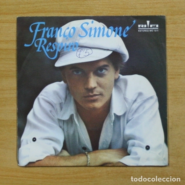 Discos de vinilo: FRANCO SIMONE - RESPIRO - PROMO - SINGLE - Foto 1