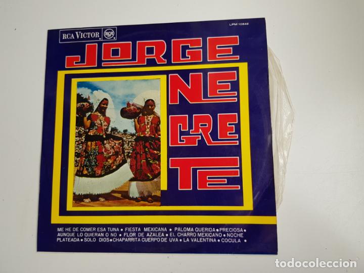 Discos de vinilo: Jorge Negrete (VINILO) - Foto 1