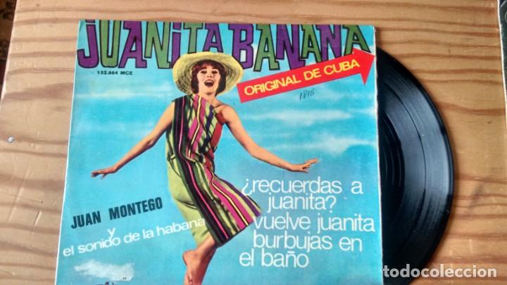 Disques de vinyle: E P ( VINILO) DE JUAN MOMNTEGO  Y EL SONIDO DE LA HABANA  A&Ntilde;OS 60