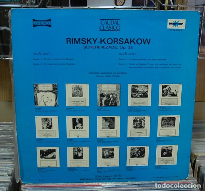 Discos de vinilo: LMV - Scheherezade. Rimsky-Korsakow - Foto 2