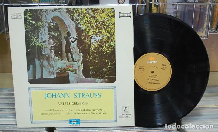 Vinyl records: LMV - Johann Strauss. Valses celebres. LP