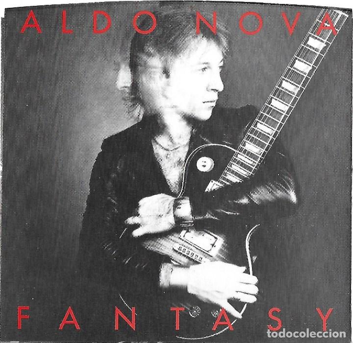 Discos de vinilo: ALDO NOVA: FANTASY / UNDER THE GUN - Foto 1